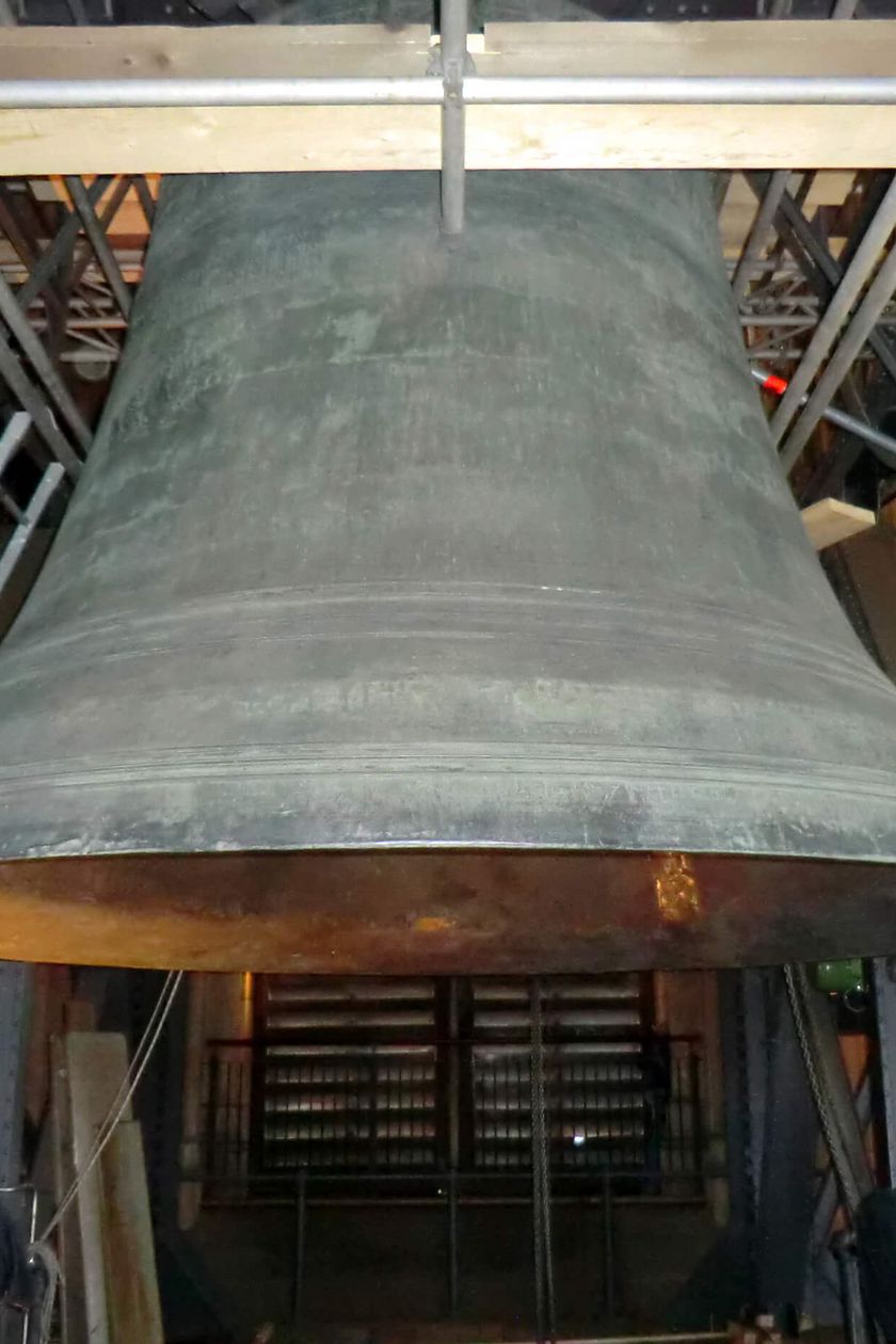 St. Petersglocke "Dicker Pitter" im Kölner Dom.