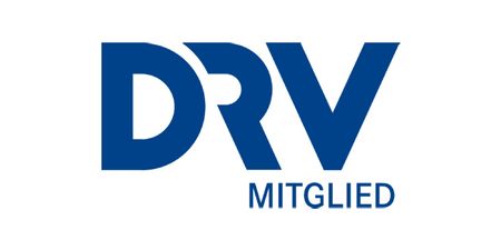 Auf dem Bild ist das Logo von Deutscher Reiseverband zu sehen.