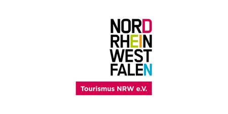 Auf dem Bild ist das Logo von Tourismus NRW e.V. zu sehen.
