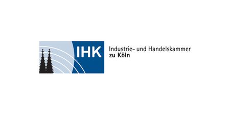 Auf dem Bild ist das Logo der IHK Köln zu sehen.
