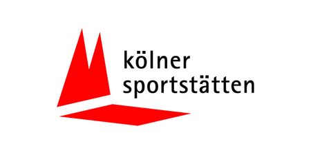 Auf dem Bild ist das Logo der Kölner Sportstätten GmbH zu sehen.