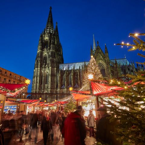 Weihnachtsmarkt am Kölner Dom ©KölnTourismus GmbH, Dieter Jacobi
