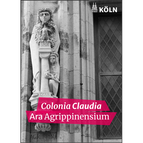 Auf dem Cover ist eine Steinskulptur von Agrippina zu sehen.